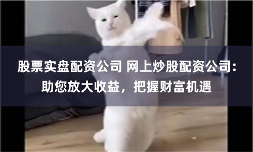 股票实盘配资公司 网上炒股配资公司：助您放大收益，把握财富机遇